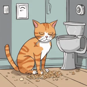 علاج احتباس البول للقطط