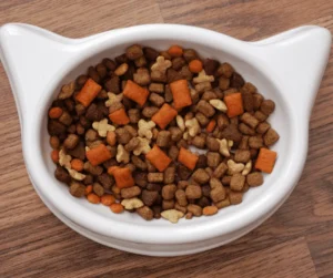 الاكل الجاف للقطط