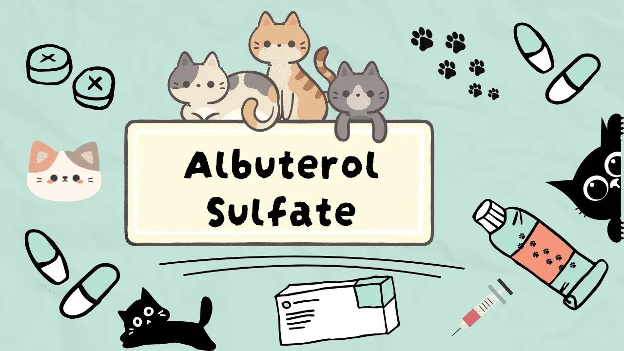 دواء لعلاج تشنّج القصبات وصعوبة التنفس عند القطط