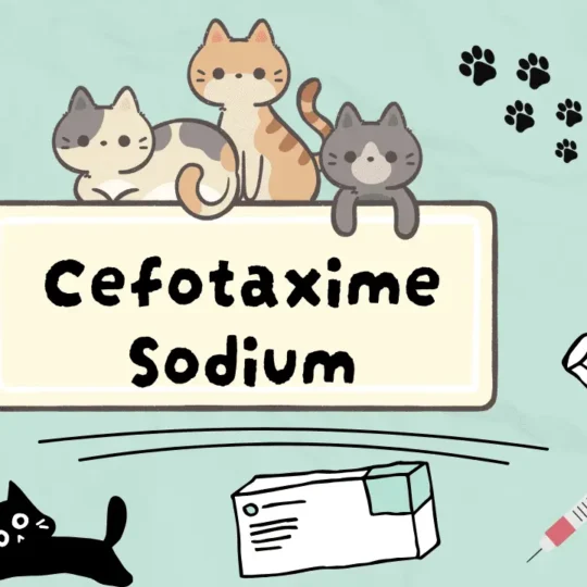 سيفوتاكسيم صوديوم للقطط