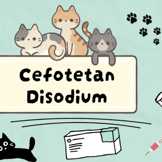سيفوتيتان ثنائي الصوديوم للقطط