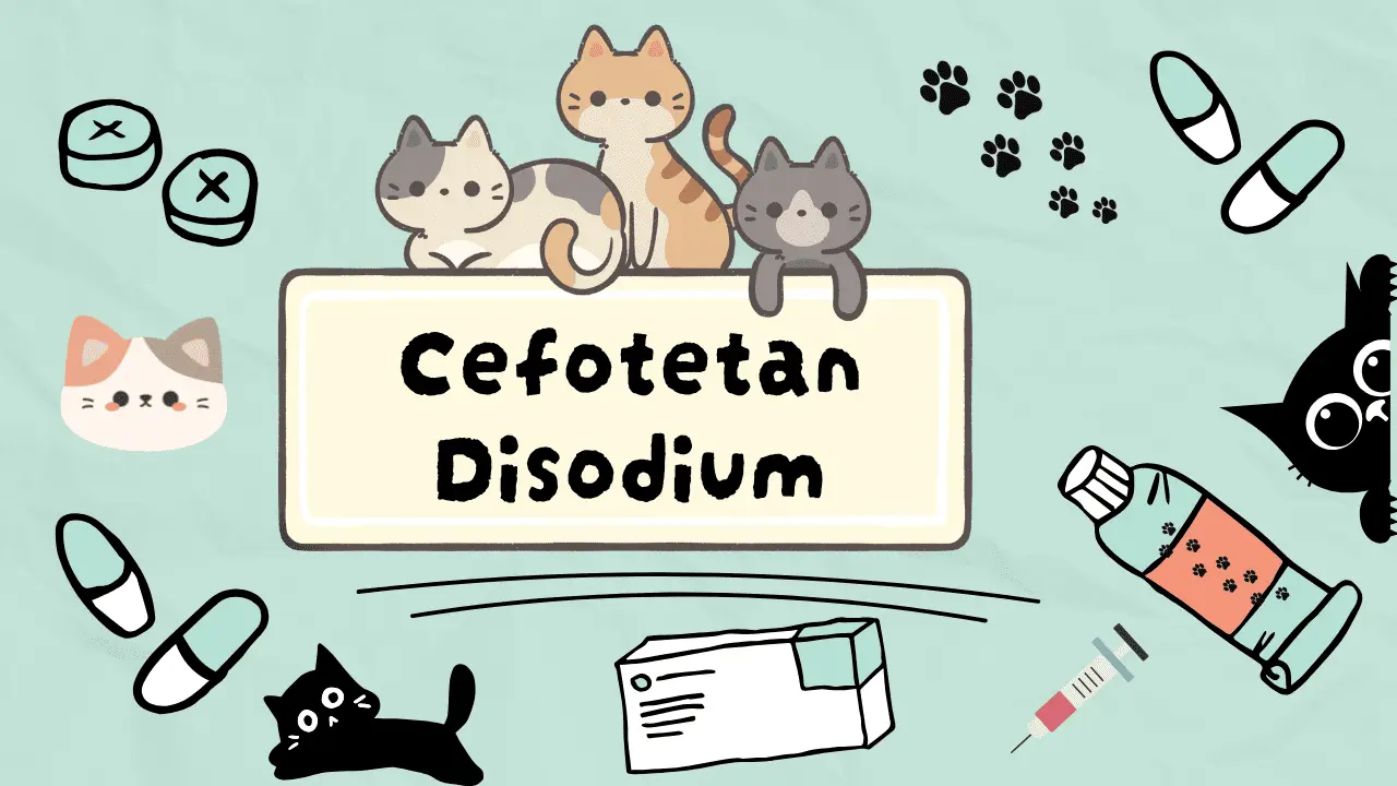 سيفوتيتان ثنائي الصوديوم للقطط