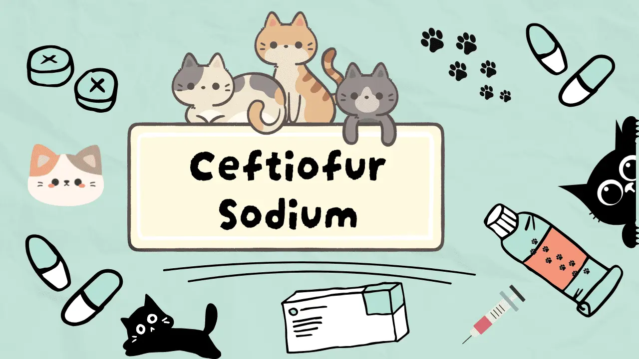 سيفتيوفور صوديوم للقطط