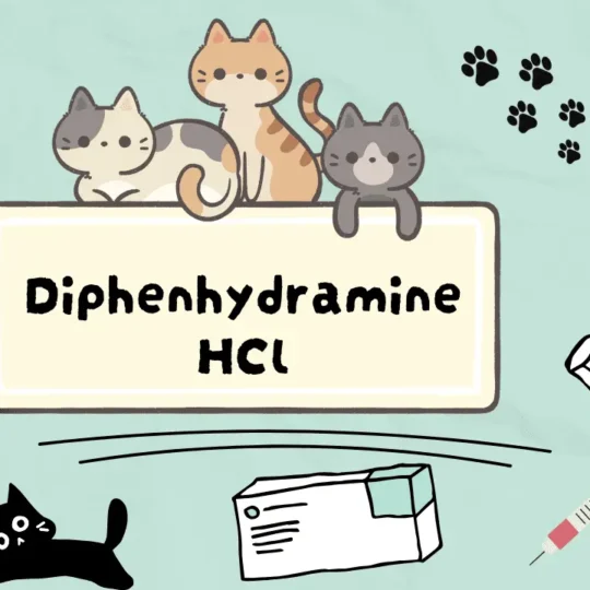 ديـفـيـنـهـايـدرامـيـن هيدروكلورايد للقطط