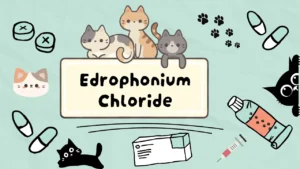 إدروفونيوم كلورايد للقطط