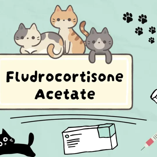 فلودروكورتيزون أسيتات للقطط