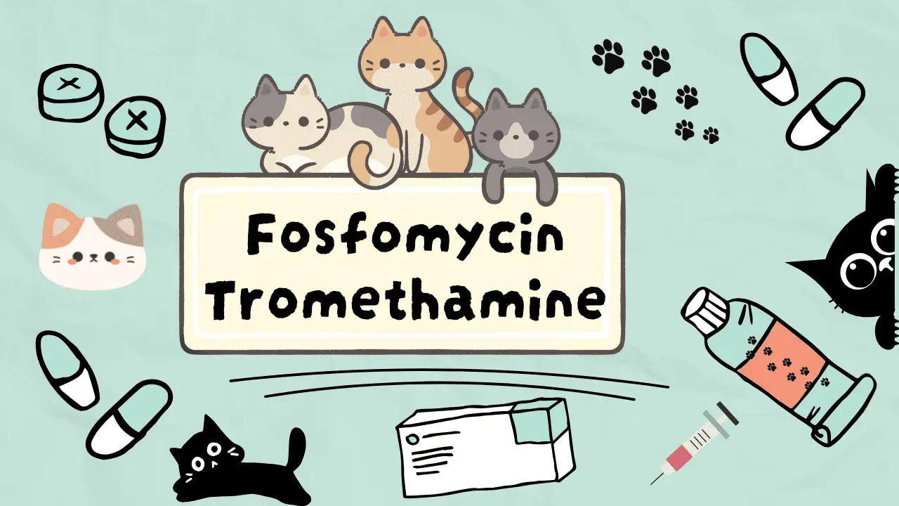 فوسفومايسين ترومثامين للقطط