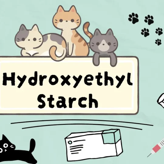 الهيدروكسي إيثيل ستارتش للقطط