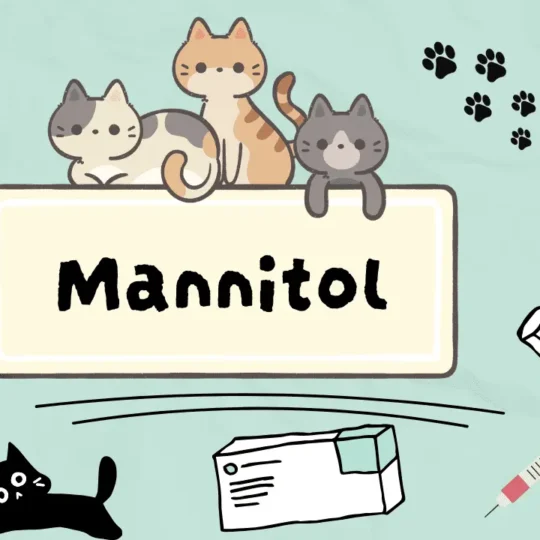 مانيتول للقطط