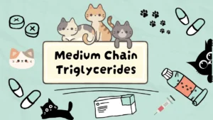 الدهون الثلاثية متوسطة السلسلة للقطط