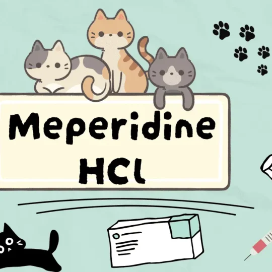 ميبيريدين هيدروكلورايد للقطط