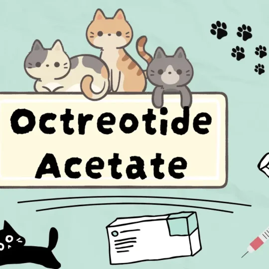 اوكتريوتيد اسيتات للقطط