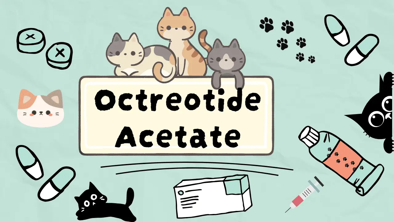 اوكتريوتيد اسيتات للقطط