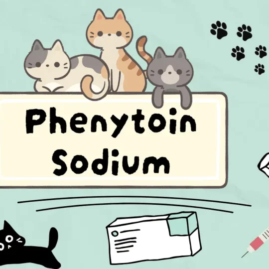 الفينيتوين صوديوم للقطط