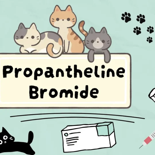 بروبانثيلين بروميد للقطط