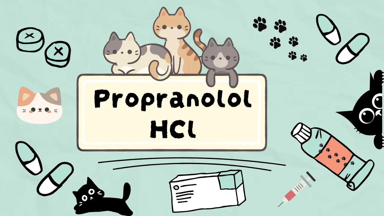 بروبرانولول هيدروكلورايد للقطط